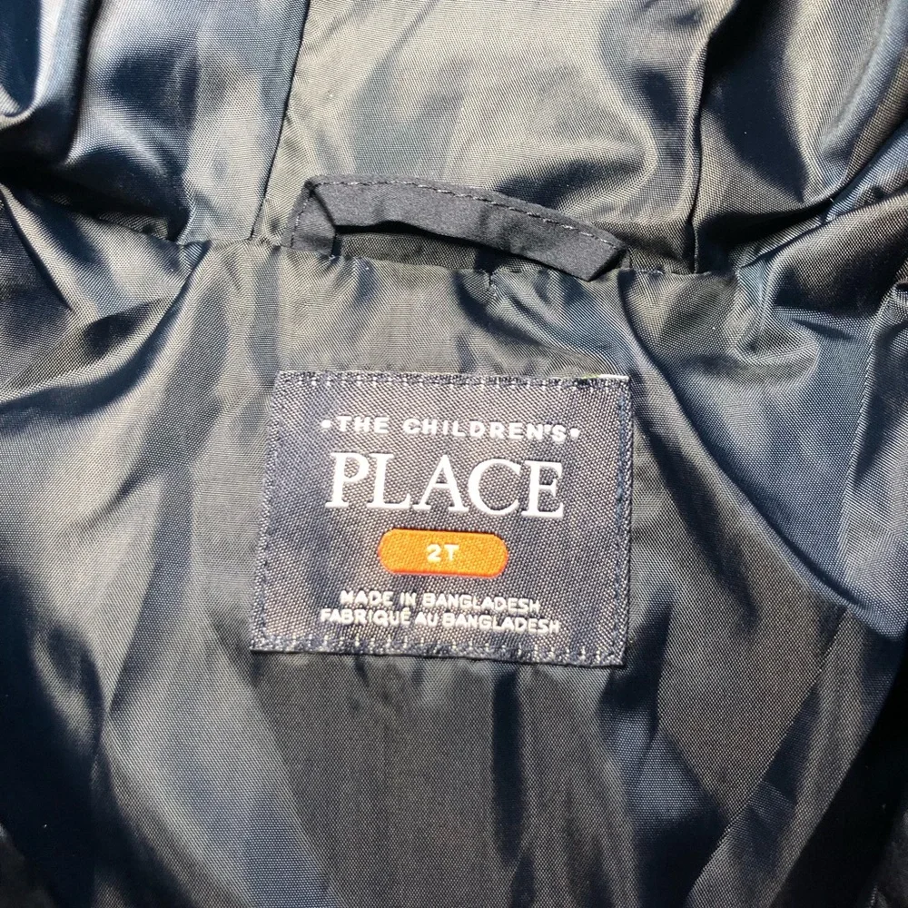 The Children’s Place Navy Puffer Jacket Size 2t